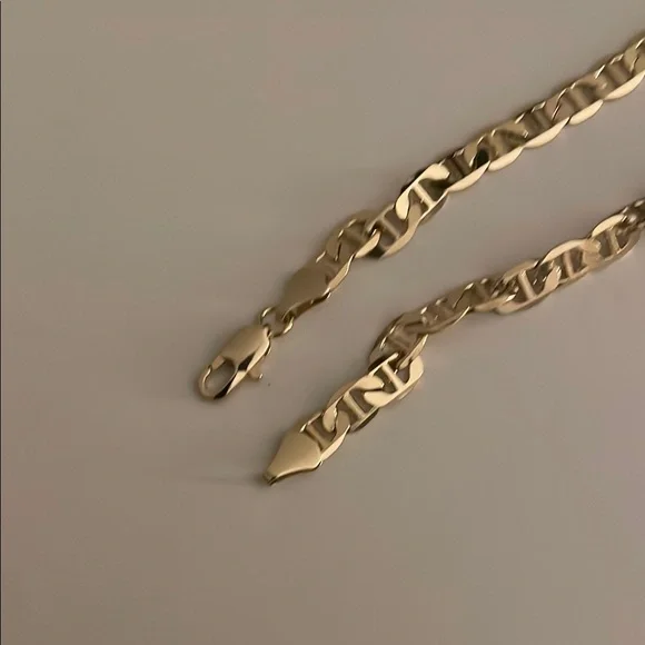 Plated gold Chain Necklace